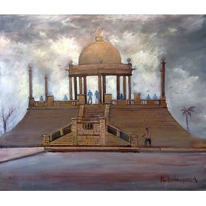 Abdul Hameed, 30 x 36 inch, Acrylic on Canvas, AC-ADHD-179